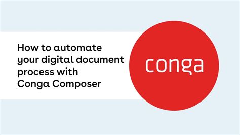 Image result for Conga Composer Tutorial