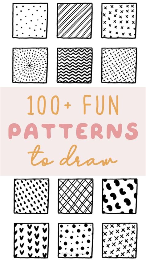 Image result for Easy Draw Patterns