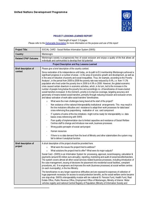 Image result for Lessons Learned Format