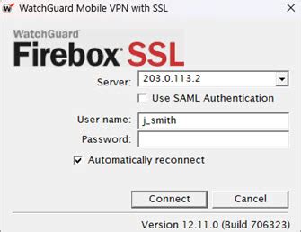 WatchGuard SSL VPN Client に対する画像結果