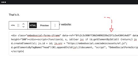 Embed Code Form に対する画像結果