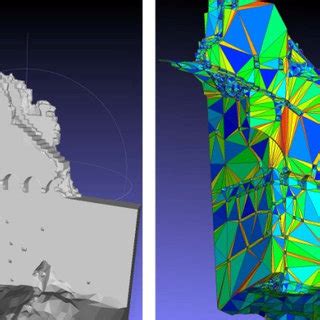 Toradh íomhá ar MeshLab Color