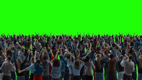 Image result for Free Image Standing Crowd Front View Green Screen