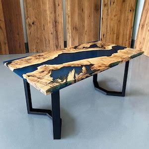 Image result for Ash Wood Table Epoxy
