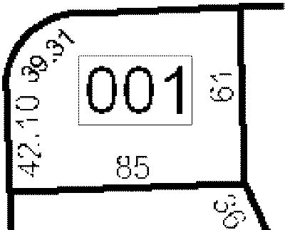 Toradh íomhá ar ArcGIS Vectorization