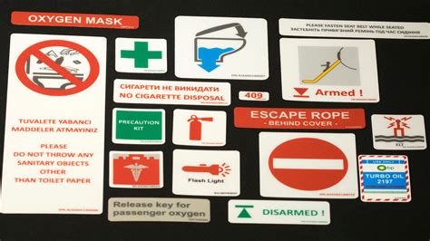 Toradh íomhá ar Aviation Warning Decals