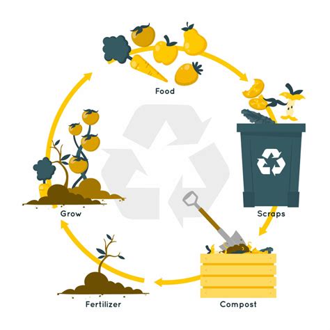 Toradh íomhá ar Composting Cycle
