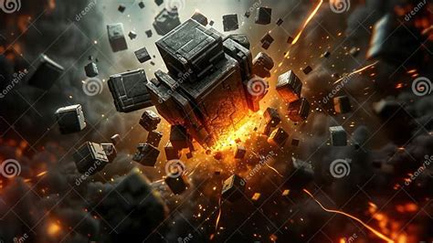 Image result for Blocks Exploding