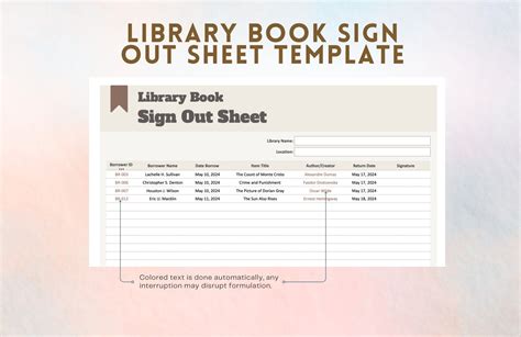 Image result for Library Book Sign Out Log