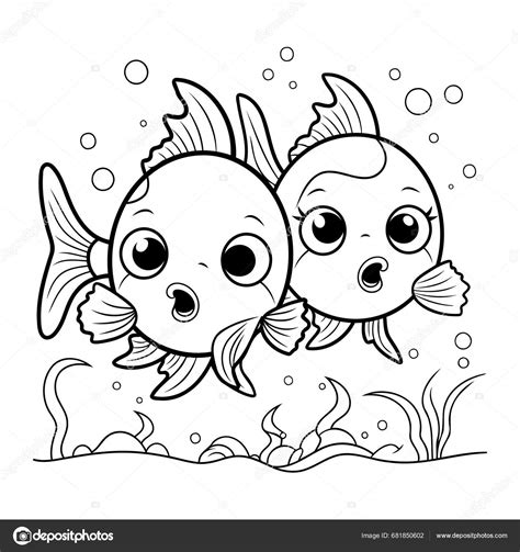 Toradh íomhá ar The Simpsons Coloring Pages Fish