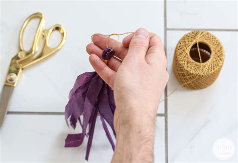 Image result for How to Make a Tassel Garland