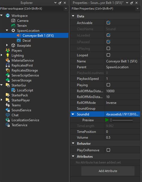 Toradh íomhá ar How to Make Sound Regions in Roblox