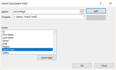 Image result for Excel Pivot Percentage of Another Column