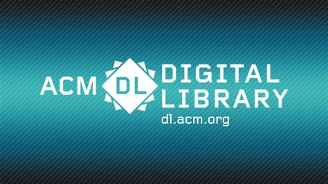 Toradh íomhá ar ACM Digital Library