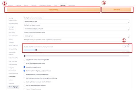 ControlNet Diffusion Mechanism に対する画像結果