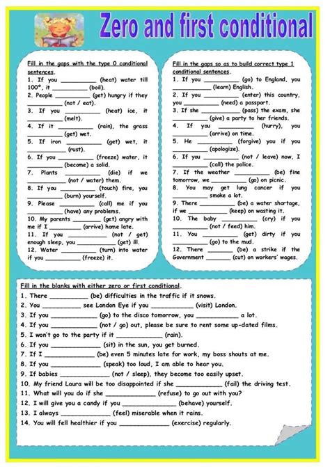 Image result for First Conditional Puzzles Worksheet A2