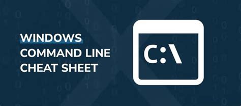 Image result for Windows Control Prompt Cheat Sheet