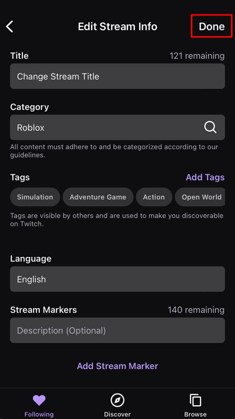 Image result for How to Change Twitch Title as Mod