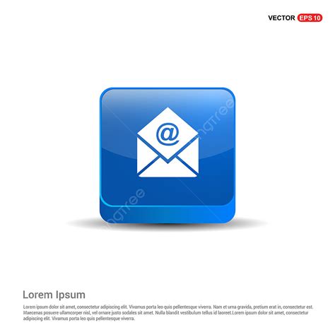 Image result for Square Email Button