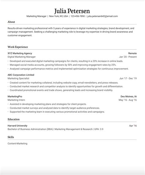 Toradh íomhá ar Resume Design Principles