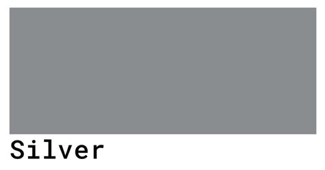 Image result for Silver Color Sample