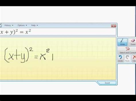 Image result for How Does Math Input Panel Work