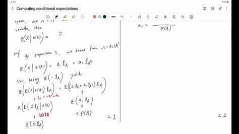 Afbeeldingsresultaten voor Conditional Expectation Sigma Algebra