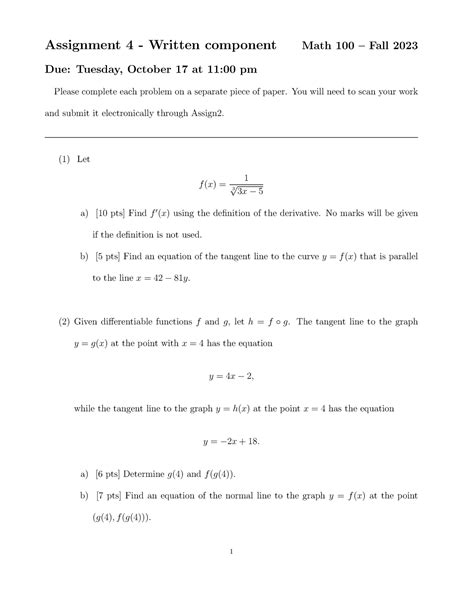 Math 10 Written Homework 4 に対する画像結果