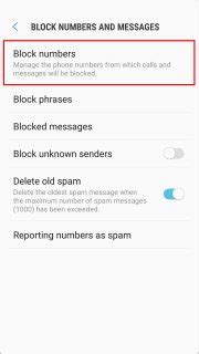 Block Numbers with Certain Prefix Android に対する画像結果