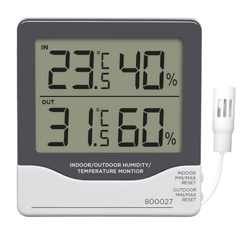 Toradh íomhá ar Temperature/Humidity Display Monitor