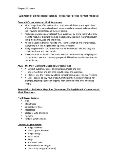 Image result for Findings Example