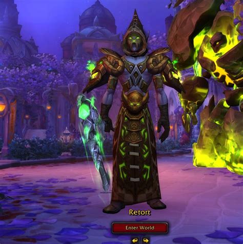 Nightborne Warlock Transmog に対する画像結果