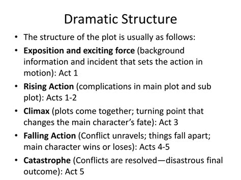 Image result for Dramatic Structure