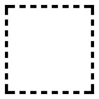 Image result for Dashed Square