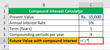 Afbeeldingsresultaten voor Compound Interest Excel