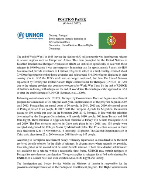 Afbeeldingsresultaten voor Good Position Paper Example for Model Un