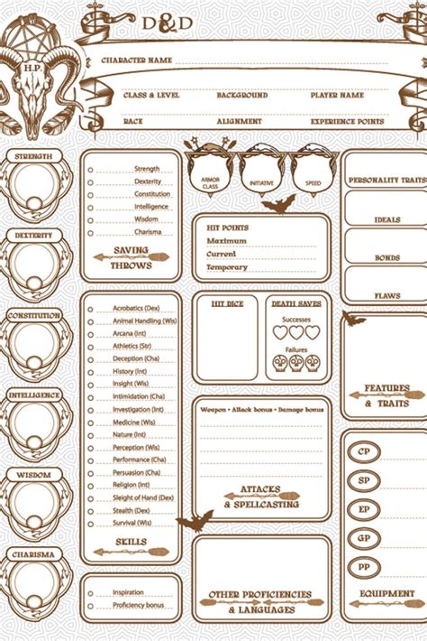 Image result for Character Sheet Editable RPG