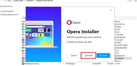 Image result for How to Uninstall Opera Mini Windows 11