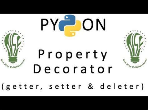 Toradh íomhá ar Python Getter and Setter Decorator Property