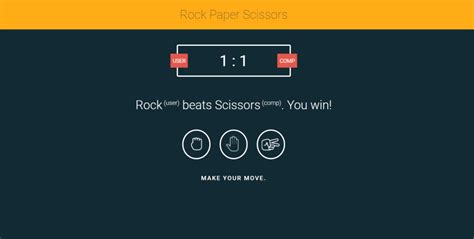 Image result for Rock Paper Scissors Code Academy Project JavaScript