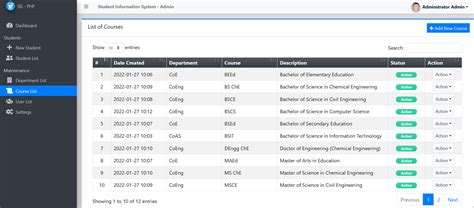 Image result for Student Information System Style Image HTML and CSS