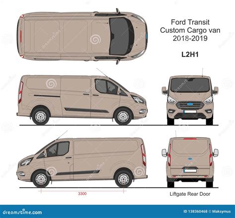 Image result for Ford Transit Custom Template
