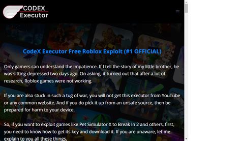Image result for How to Get Codex Roblox Executor
