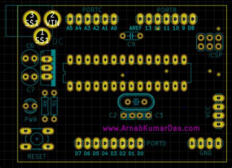 Image result for DIY Arduino Uno PCB