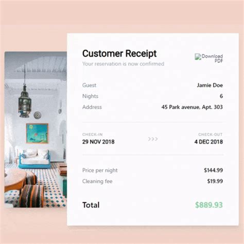Image result for Receipt Design Using HTML/CSS