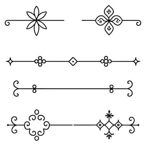 Image result for Single Line Border Vector