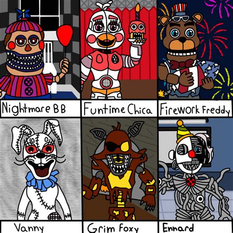 Image result for Random F-NaF Characters Generator