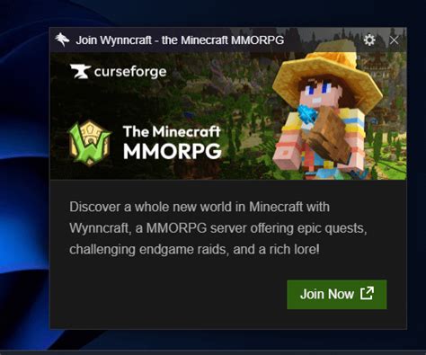 Image result for CurseForge Ads
