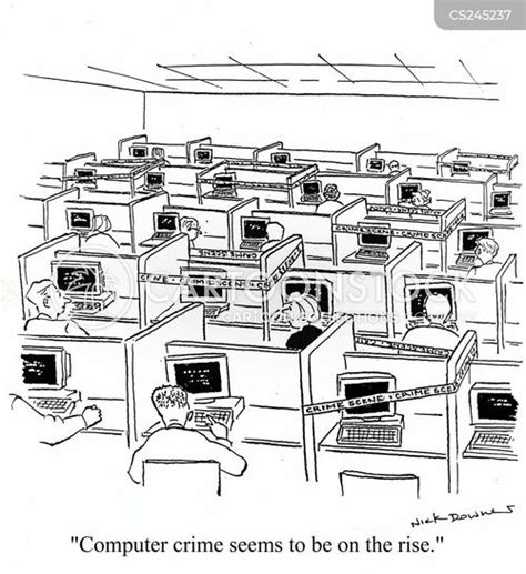 Image result for Computer Crime Cartoon
