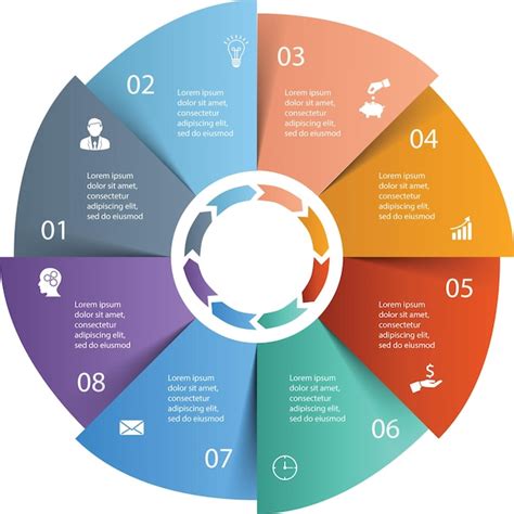 Image result for 8 Step Process Flow Infographic